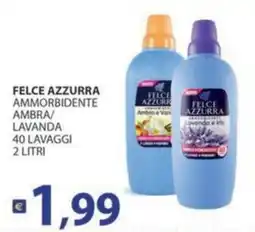 Supermercati Bruscoli Felce Azzurra ammorbidente ambra/lavanda offerta