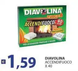 Supermercati Bruscoli Diavolina accendifuoco offerta