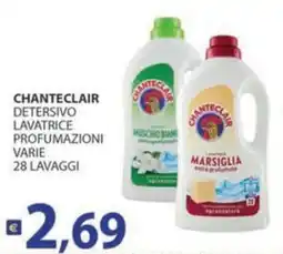 Supermercati Bruscoli Chanteclair detergente lavatrice offerta
