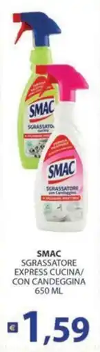 Supermercati Bruscoli SMAC Sgrassatore Express Cucina/Con Candeggina offerta
