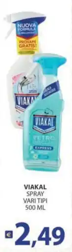 Supermercati Bruscoli VIAKAL SPRAY offerta