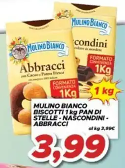 MA Supermercati Mulino Bianco biscotti 1 kg pan di stelle - nascondini - abbracci offerta