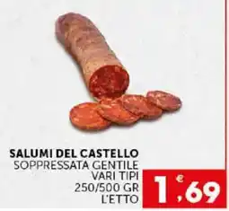 Issimo supermercado Salumi del Castello Soppressata Gentile offerta