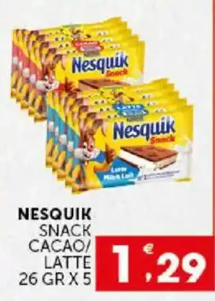 Nesquik Snack Cacao/Latte