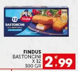 Issimo supermercado Findus bastoncini offerta