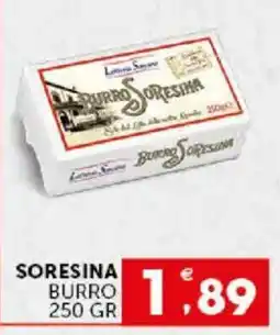 Issimo supermercado Burro Sorensina offerta
