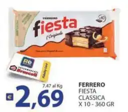 Supermercati Bruscoli Ferrero Fiesta Classica offerta