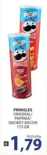 Supermercati Bruscoli Pringles Original/Paprika/Smokey Bacon offerta