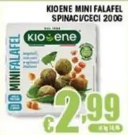 Sacoph Kioene mini falafel spinaci/ceci offerta