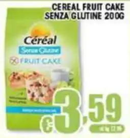 Sacoph Céréal Senza Glutine Fruit Cake offerta