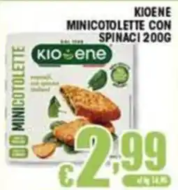 Sacoph Kioene minicotolette con spinaci offerta