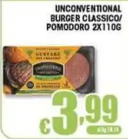 Sacoph Unconventional burger classico offerta