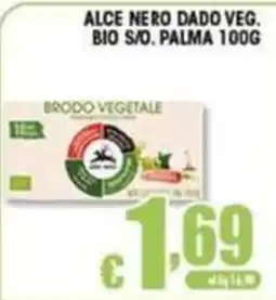 Sacoph Alce Nero dado veg. bio s/o offerta