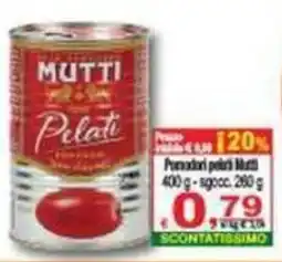 CTS Supermercati Pelati Mutti offerta