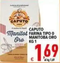 Iper Triscount Caputo farina tipo 0 manitoba oro offerta