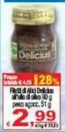 CTS Supermercati Fichi di Alici Delicous offerta