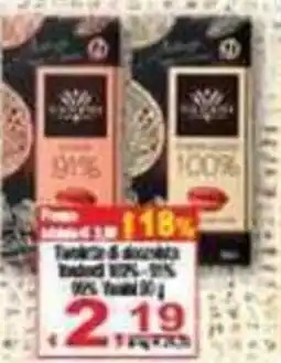 CTS Supermercati Tavolette di cioccolato offerta
