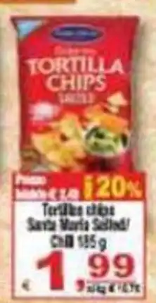 CTS Supermercati Tortilla chips Santa Maria Sallad! offerta