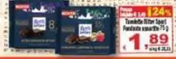 CTS Supermercati Tavolette Ritter Sport Fondente amandine offerta