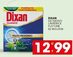 Issimo supermercado Dixan detergente lavatrice fustone offerta