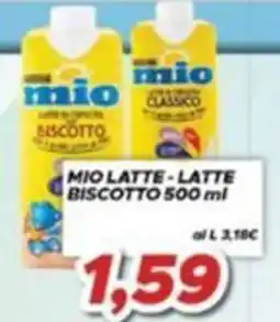 MA Supermercati Mio latte biscotto offerta