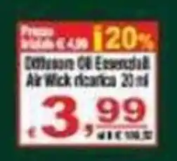 CTS Supermercati Air Wick ricarica 20 ml offerta