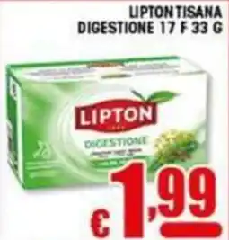 Sacoph Lipton tisana digestione offerta