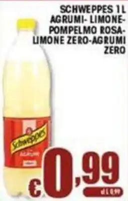 Sacoph Schweppes Agrumi offerta