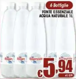Sacoph Acqua naturale Fonte Essenziale offerta