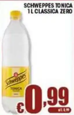 Sacoph Schweppes tonica classica zero offerta