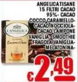 Sacoph Angelica filtri cacao offerta