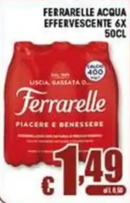 Sacoph Ferrarelle acqua effervescente offerta