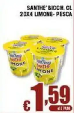 Sacoph Santhe' bicchiere limone offerta
