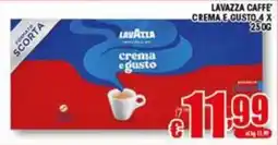 Sacoph Lavazza crema e gusto offerta