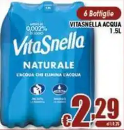 Sacoph VitaSnella naturale offerta