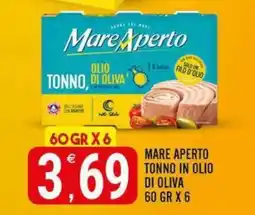 Tutto Buono Mare Aperto tonno in olio di oliva offerta