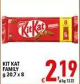 Iper Triscount Kit Kat Family offerta