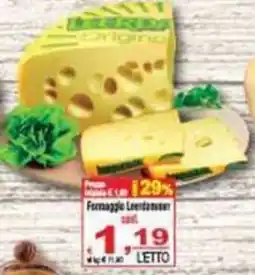 CTS Supermercati Fornaggio Leerdammer offerta