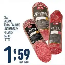 Gruppo Pascar Clai salame ungherese/milano/napoli offerta