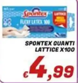 Idromarket Spontex guanti lattice offerta