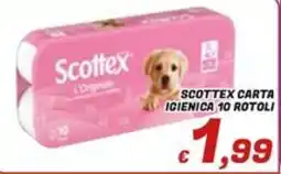 Idromarket Scottex carta igienica offerta