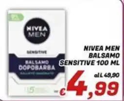 Idromarket Nivea men balsamo sensitive offerta