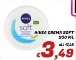 Idromarket Nivea crema soft offerta