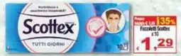 CTS Supermercati Fazzoletti Scottex offerta