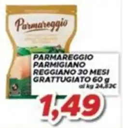 MA Supermercati Parmareggio Parmigiano Reggiano 30 mesi grattugiato offerta