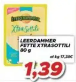 MA Supermercati Leerdammer fette xtrasottili offerta