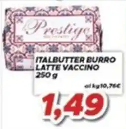 MA Supermercati Italbutter burro latte vaccino offerta