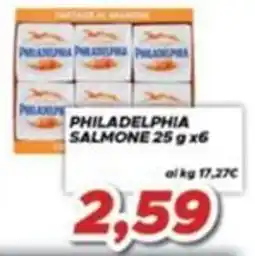 MA Supermercati Philadelphia salmone offerta