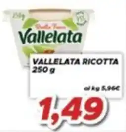 MA Supermercati Vallelata Ricotta offerta
