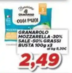 MA Supermercati Granarolo mozzarella offerta